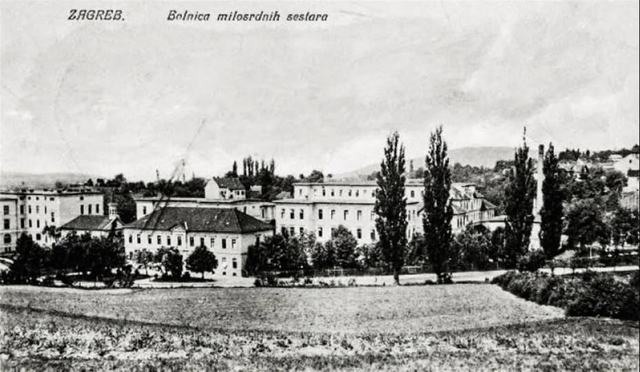 Bolnica Milosrdnih sestara, Vinogradska cesta, 1906. godine